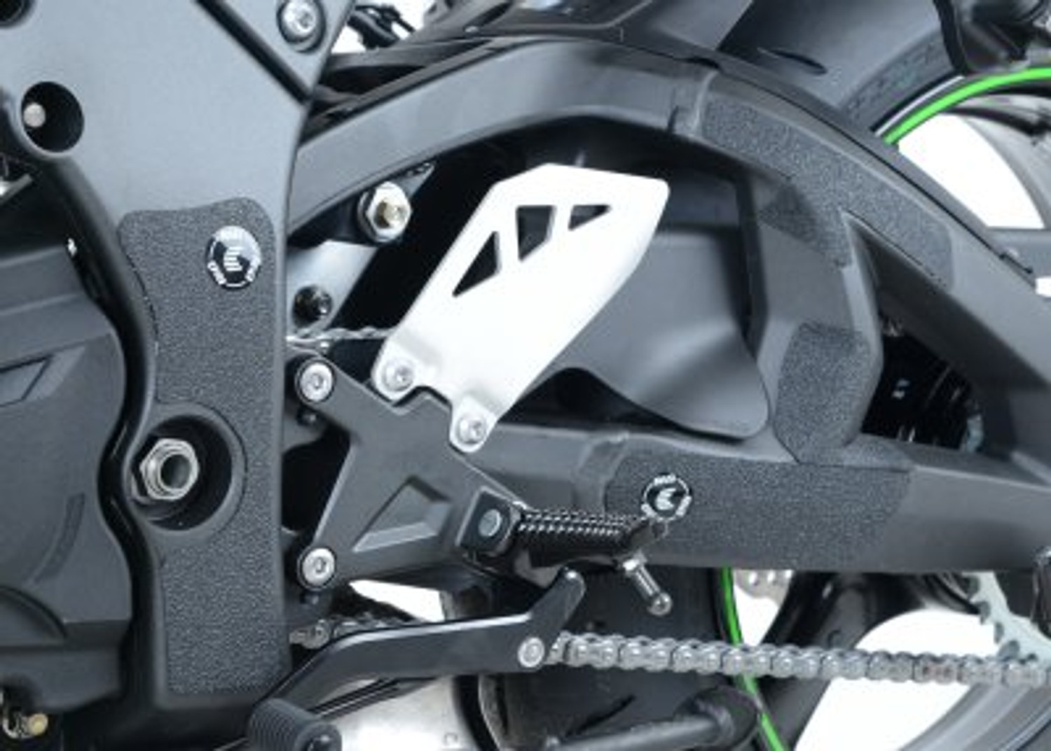 R&G Racing Boot Guard 4-Piece for Kawasaki ZX-10R / ZX-10RR (2011+) R&G Racing Boot Guard 4-Piece for Kawasaki ZX-10R / ZX-10RR (2011+)